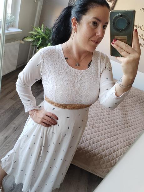 Dlouhé letní šaty s m l, m