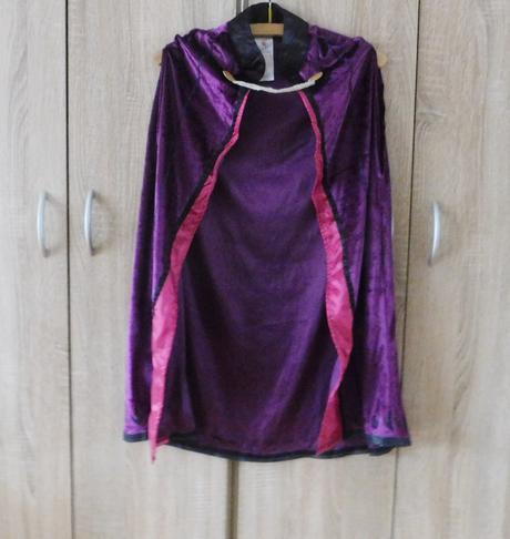 Kostým-plášť rubies vel.122/128, 