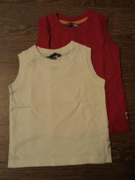 Letní tílka pro chlapečka ii., h&m,86