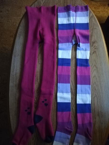 Punčocháče dívčí vel. 110/116 a 122/128., tchibo,110