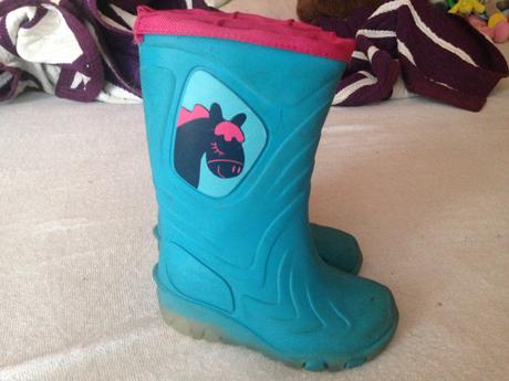 Dívčí gumáky - holínky kůň, koník, 22