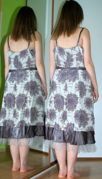 Společenské i letní hedvábné šaty, 44