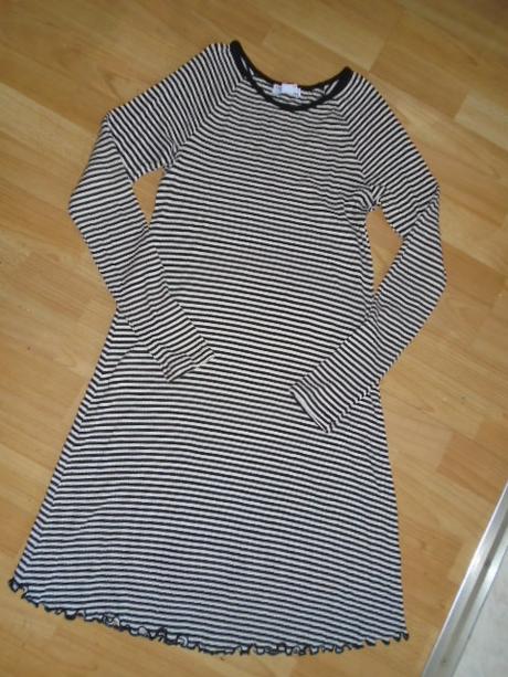 Noční košilka šaty proužek 13/14 l, marks & spencer,158 / 164