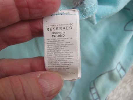 Dívčí dvoudílné letní pyžamko reserved, reserved,164