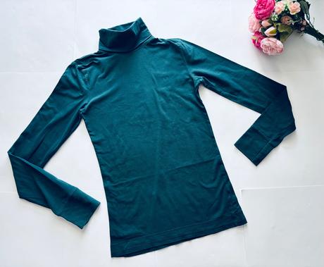 Rolák tmavé zelený - v.xs, bershka,xs
