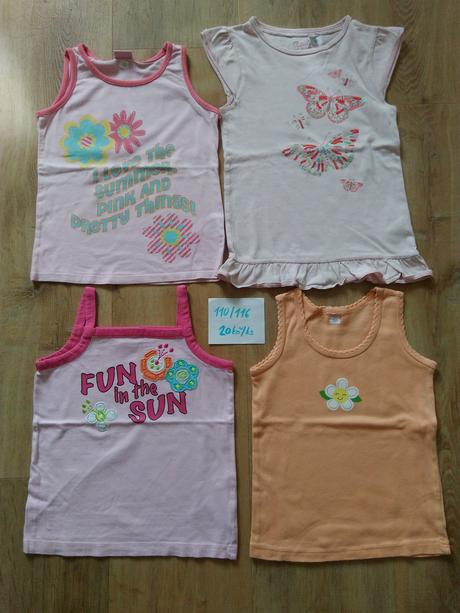 3 x tílko, cherokee, caa, vel 110/116, cherokee,110