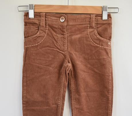 Manšestrové kalhoty vel. 5 - 6 let, next,116