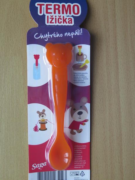 Kojenecká láhev a termo lžička, babyono
