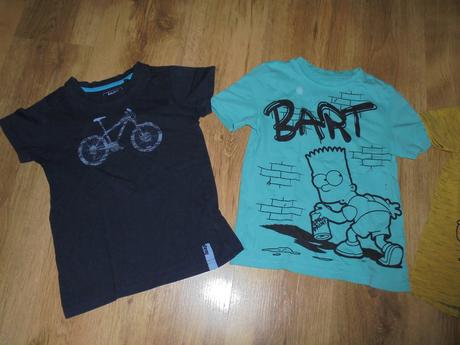 Trička, vel. 122/128, f&f,122