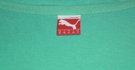 Mentolově zelené dámské tričko puma, puma,m