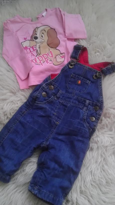 Kalhoty next a tričko disney, next,62