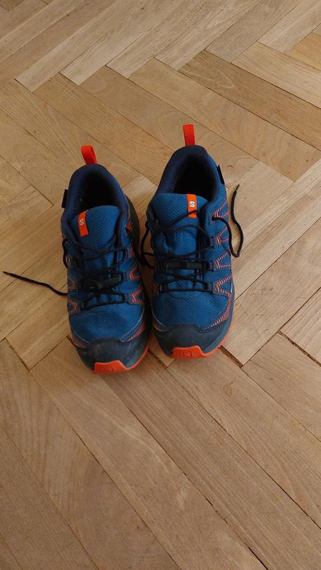 Chlapecké nepromokavé boty, salomon,37