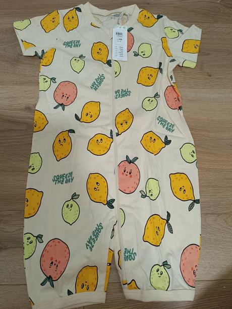 Letní overal s citróny, ovocem 104 lindex, lindex,104
