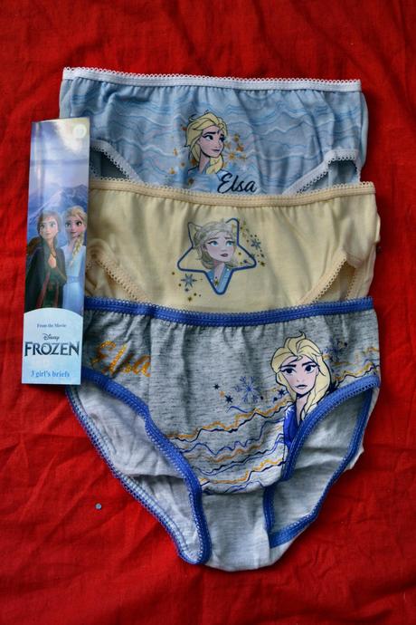 3x kvalitní kalhotky frozen bavlněné na 2-3r., disney,92 / 98 / 104