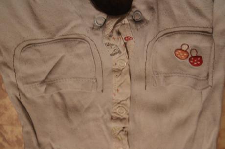 Dětský overal houbičky, hříbečky, cherokee,62