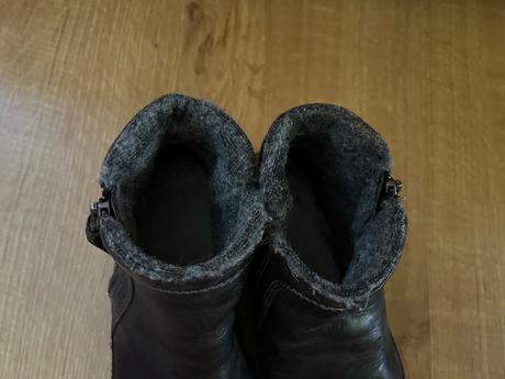 Teplé zimní boty s vlněným kožíškem ecco, ecco,37