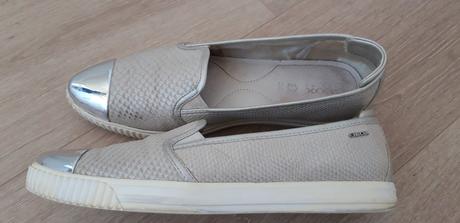 Krásné slip on mokasiny geox vel. 38, geox,38