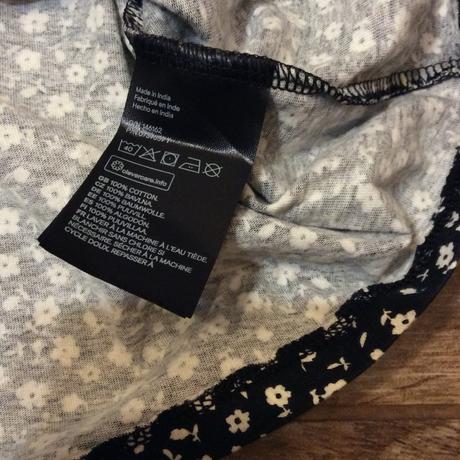 Bavlněné letní květinkové šaty h&m, h&m,92