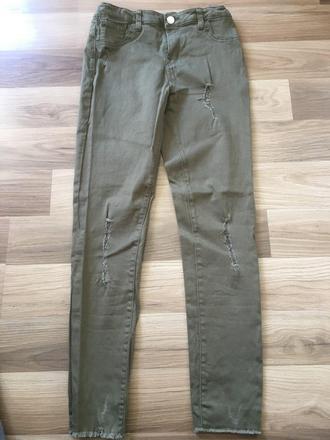Dívčí skinny, denim co,152