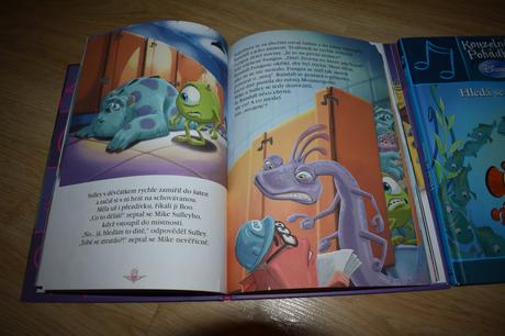 2x pohádková kniha příšerky s.r.o a nemo,