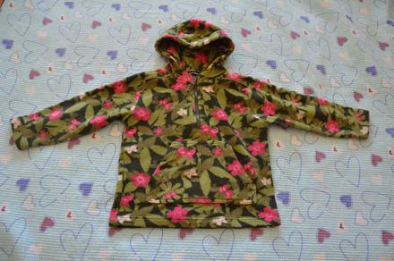 Fleesová mikina se vzorem, 110