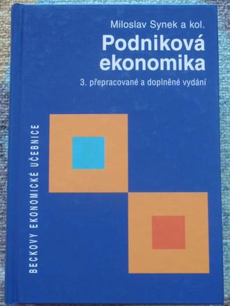 Kniha podniková ekonomika, 