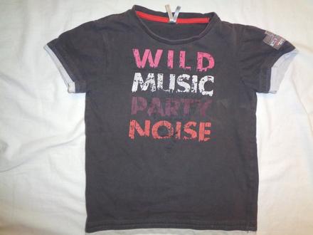 Pěkné čoko hnědé tričko, 116