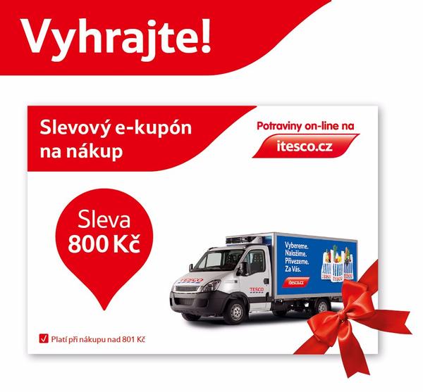 Úterní SOUTĚŽ o 800 Kč – Víte, jak dlouho fungují Tesco Potraviny on-line?