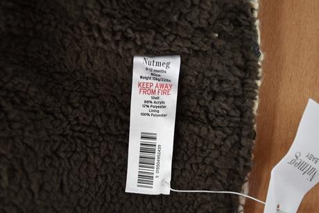 Svetr vel. 9 - 12m, nutmeg,80