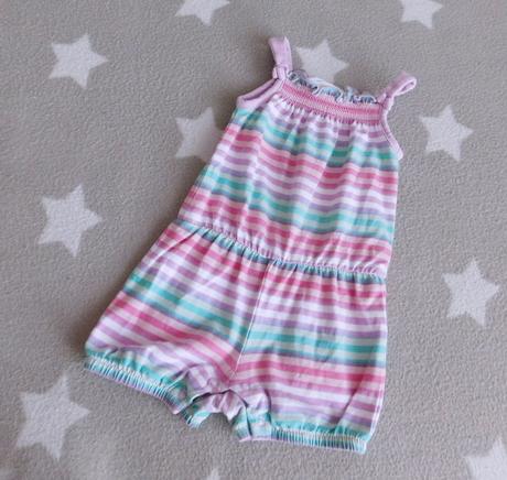 Letní kraťáskový overálek topomini  vel.68, topomini,68