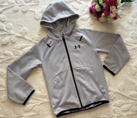 K12/ mikina šedá zn. under armour- v.6/7 let, under armour,122