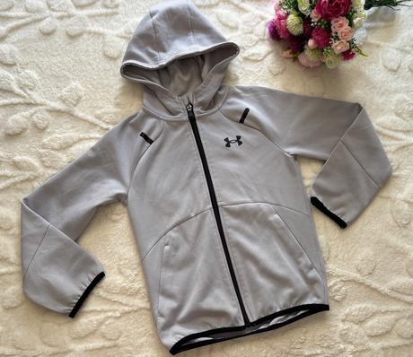 K12/ mikina šedá zn. under armour- v.6/7 let, under armour,122