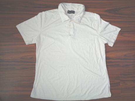 Super béžové tričko s vyšívaným límečkem 44/46, denim,44