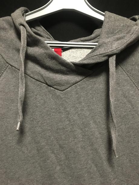 Vel. 34 šedá dámská mikina s kapucí, 34