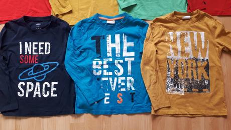 Tričko s dlouhým rukávem, super stav, 122-128, coccodrillo,122