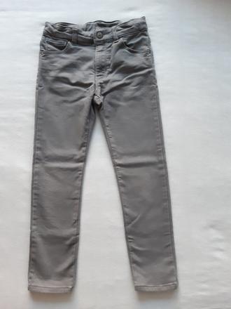 Světle šedé kalhoty, h&m,122
