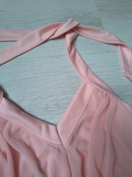 Dlouhé růžové šaty , body flirt , velikost 36/38, 38