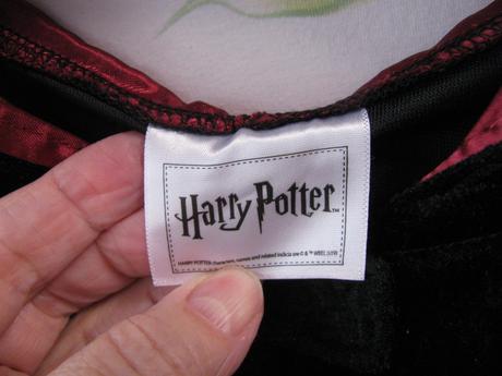 Karnevalový plášť s kapucí harry potter gryffindor, 