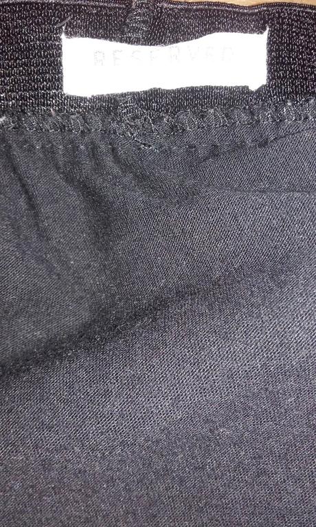 Čierna elegantná suknička, reserved,110