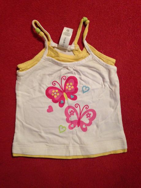 Dívčí tílko motýl, baby club,68
