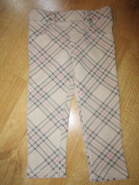 Kárované, kostkované legíny, džegíny, h&m,92