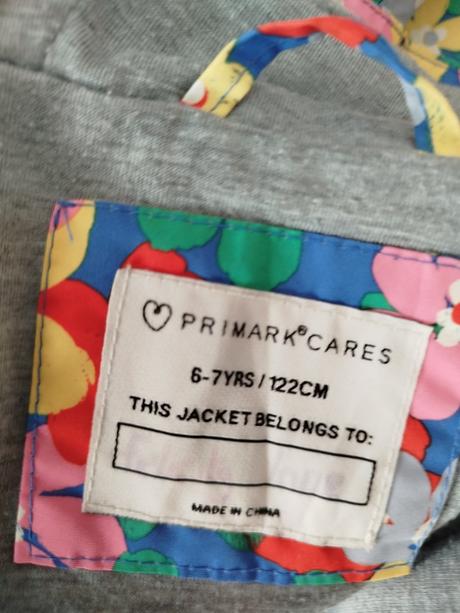 Bunda zn. primark vel.122, primark,122