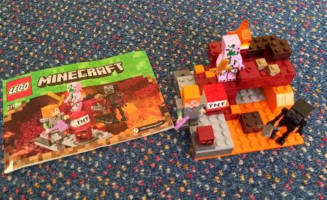 Lego minecraft 21139 - the nether fight., 