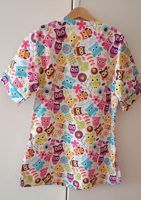 Zdravotnická halena bavlněná sovičky vel.xs, xs