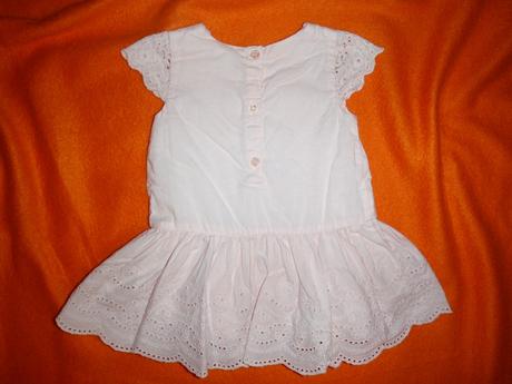 Nádherné růžové vyšívané šaty od nextíku, next,68