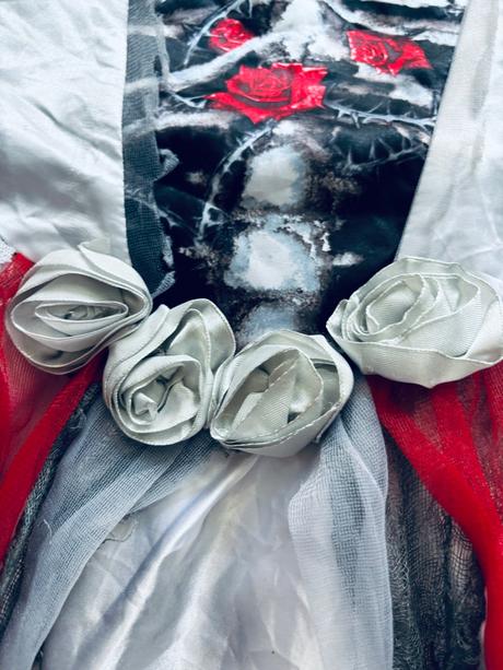 An7/ kostym halloween nevěsta - v.5/6 let, 