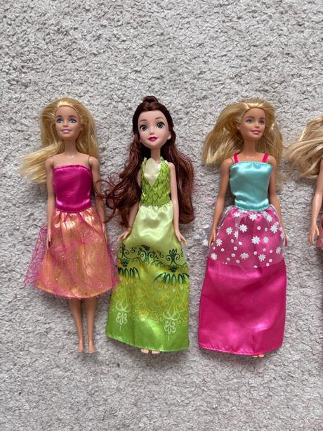 Panenky barbie, 6 kusů, 