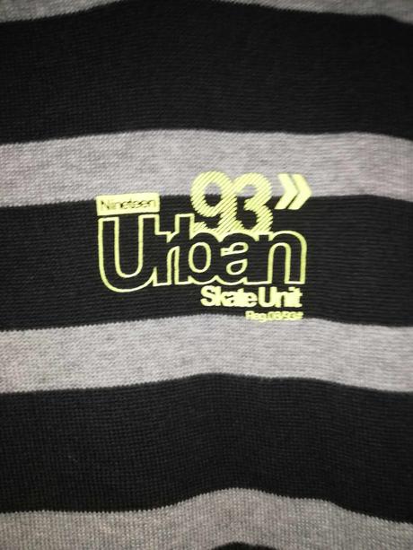 Tenčí bavlněný chlapecký svetr vel.158/164 y.f.k., 158