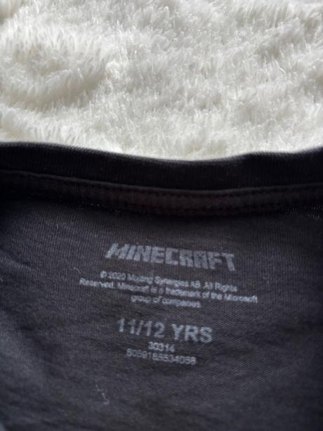 Triko černé minecraft dívčí - v.11/12 let, 152