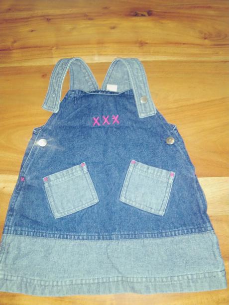 Dívčí džínová sukně keep away, 80